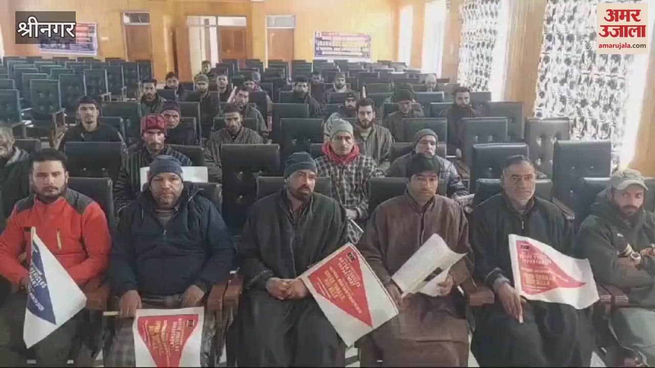 VIDEO : Motor Vehicle Department's program in Anantnag, drivers participated enthusiastically