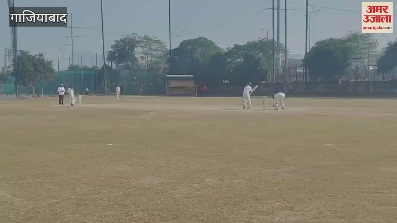 VIDEO : Springfield Cricket Academy won the quarter final match by 496 runs in Ghaziabad
