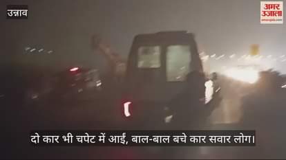 VIDEO : trolley loaded with ballast crossed the divider and overturned on a truck, one dead