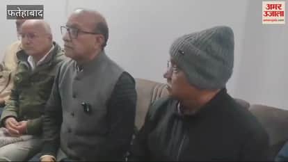 VIDEO : Brahmin Sabha came in support of BJP State President Mohan Lal Baroli in Fatehabad