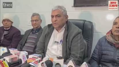 VIDEO : Brahmin Sabha came out in support of Mohanlal Baroli in Hisar, raised demand for CBI investigation