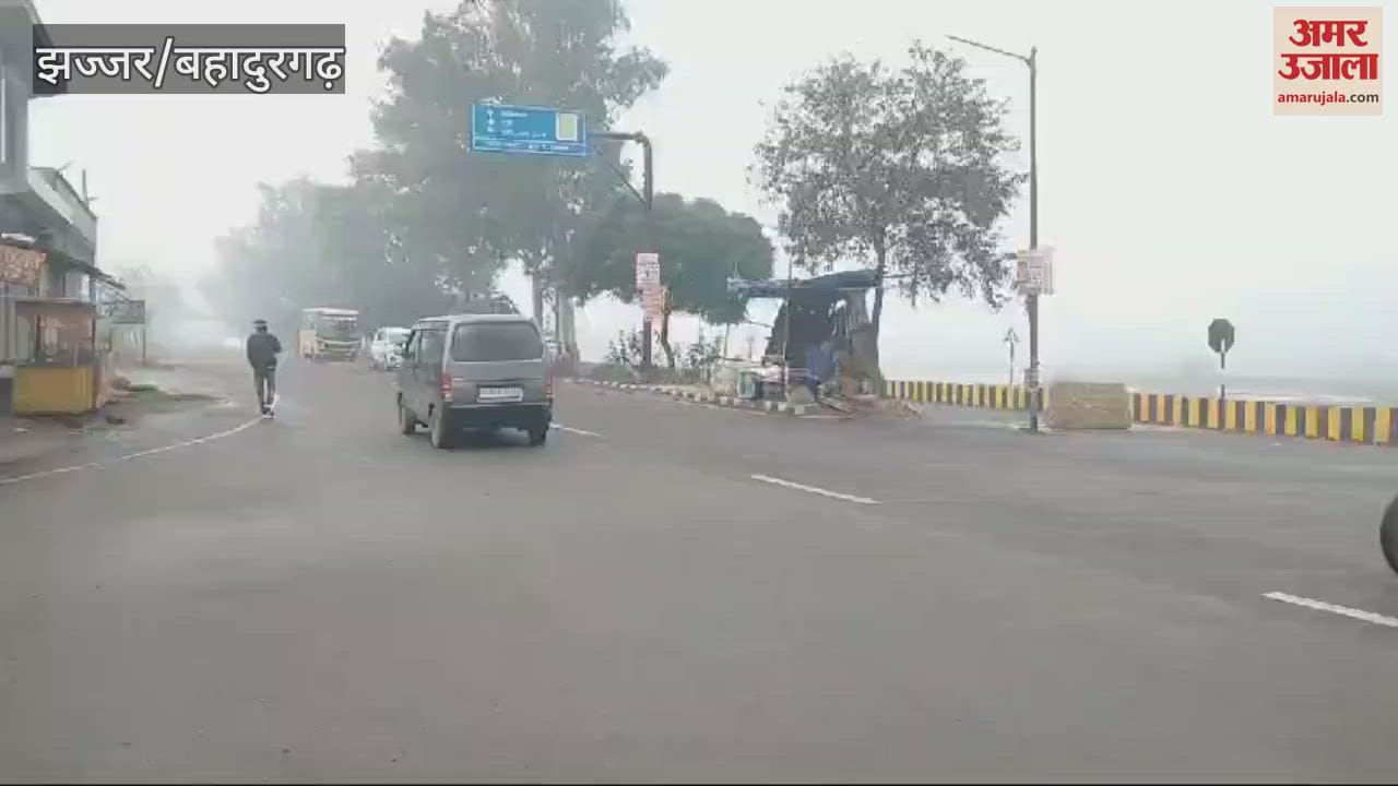 VIDEO : Mild rain in jhajjar