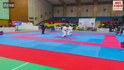 VIDEO : Players showed their talent in Karate in Rohtak