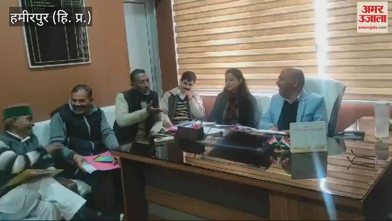 VIDEO : In the meeting chaired by Ajay Sharma a proposal for construction work worth Rs. 1.25 crore was made