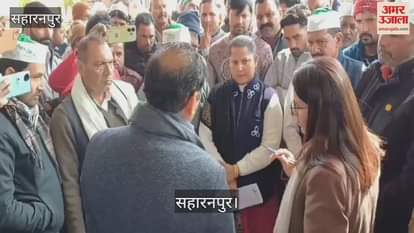 VIDEO : issue of Nagal Rajput pond in Saharanpur village is heating up again