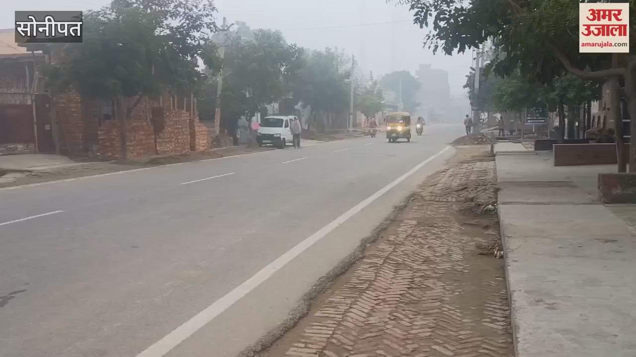 VIDEO : Fog in Sonipat