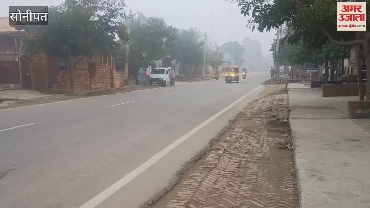 VIDEO : Fog in Sonipat