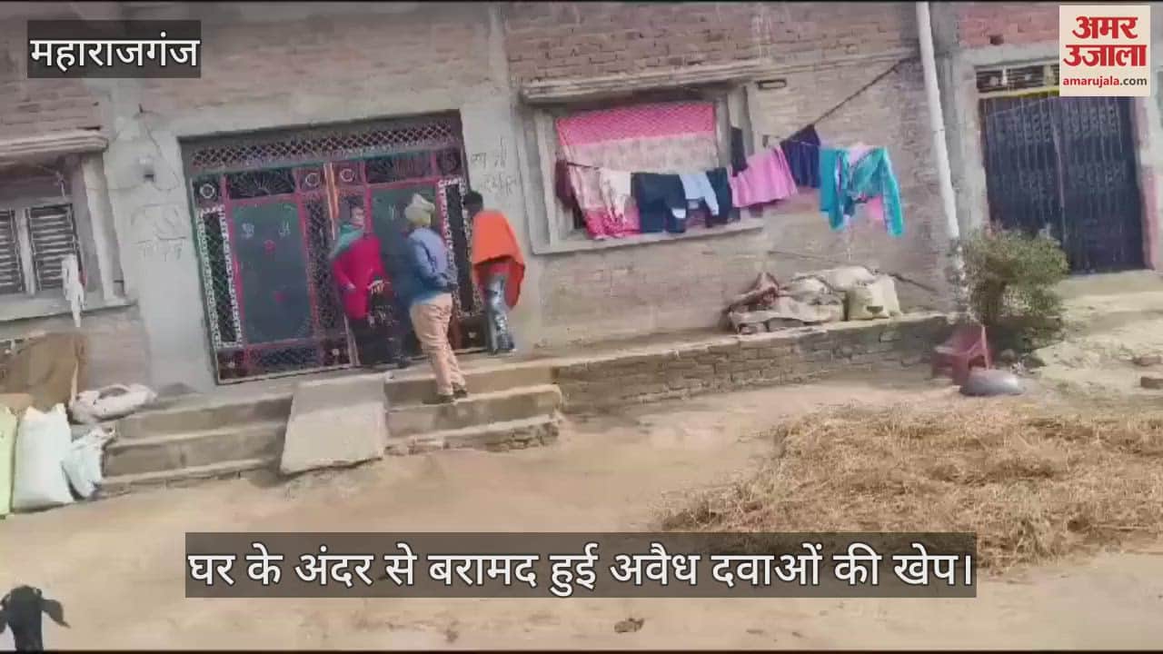 VIDEO : Consignment of illegal drugs recovered by raiding the house, team engaged in investigation