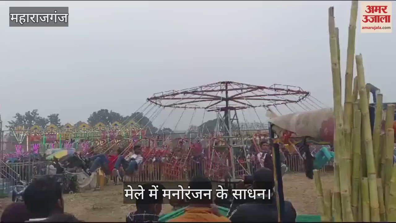 VIDEO : People gathered to see the circus, fair organized in Chowk Bazaar