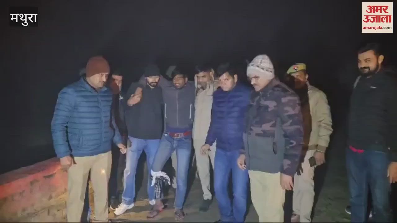 VIDEO : police encounter with Tatlu gang one thug arrested shot in leg