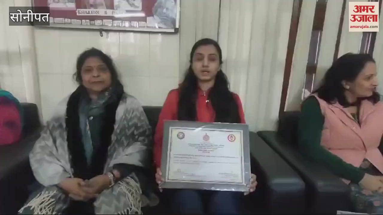 VIDEO : Naina touched the sky with her service spirit in Sonipat, Chief Minister honoured her with State Award