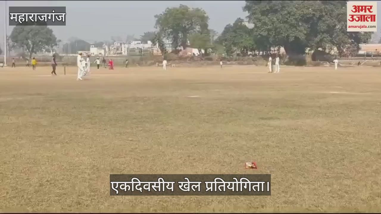 VIDEO : Players showed their strength in cricket competition