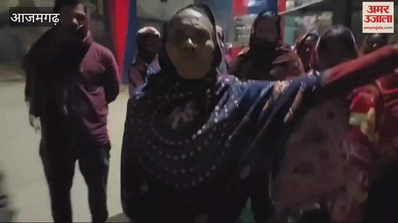 VIDEO : Electricity team cut connection in azamgarh assaulted two people taken custody