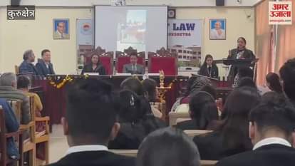 VIDEO : Weekly Mega Legal Aid and Client Counseling was launched at the Kurukshetra University Institute