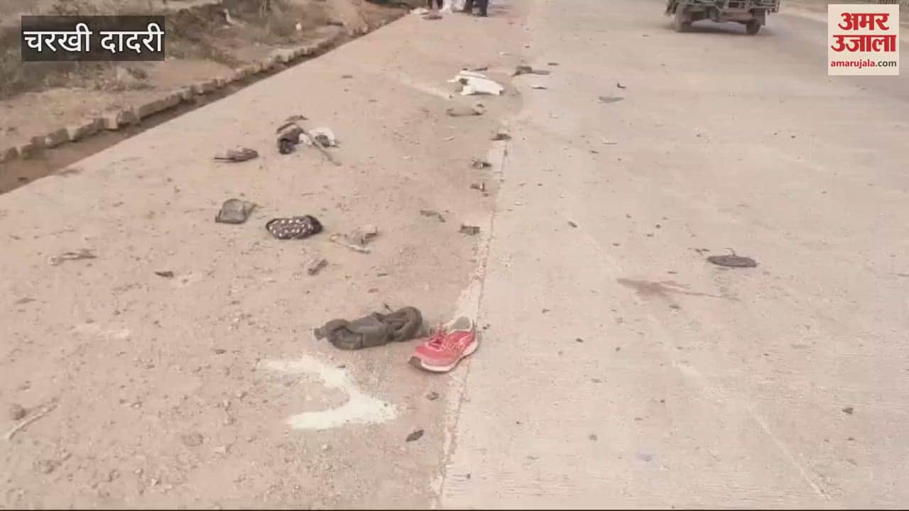 VIDEO : International shooting player Manu Bhaker's maternal grandmother and maternal uncle died in a road accident