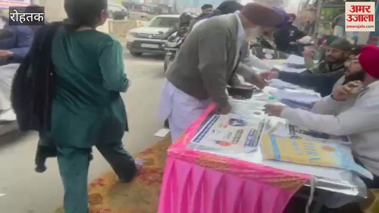 VIDEO : HSGPC election begins in Rohtak, 1575 voters are voting from Rohtak