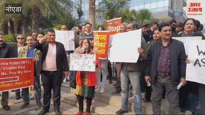 VIDEO : Even after 10 years, WTC buyers did not get shops and property in Noida
