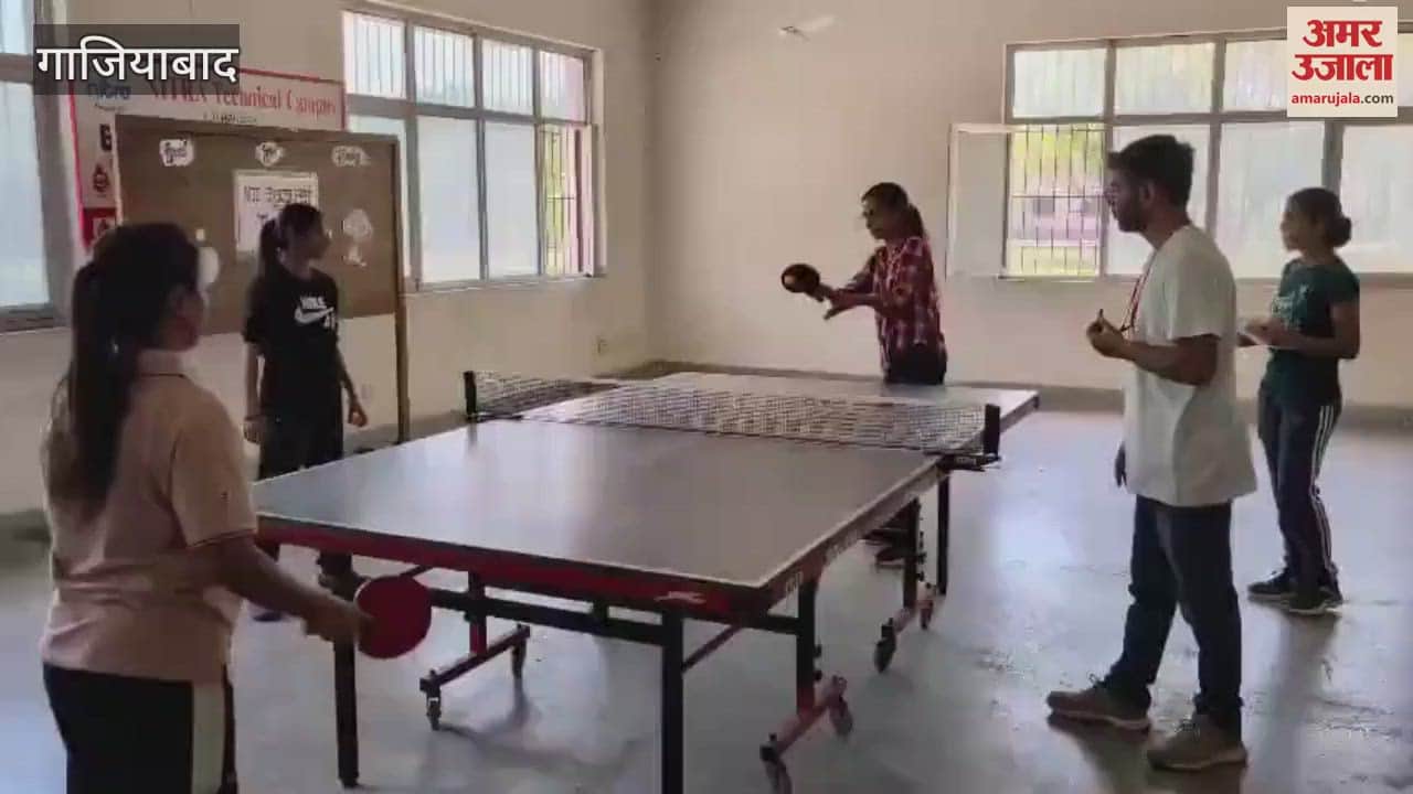 VIDEO : Players took part in table tennis competition