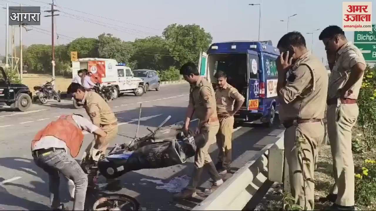 VIDEO : unknown vehicle crushed two bike riders died on spot