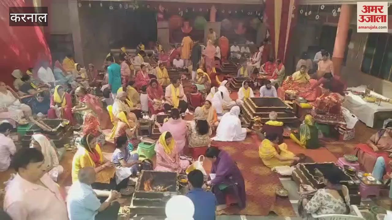 VIDEO : Swami Muktananda said in Karnal- Always follow the path shown by Shri Ram ji