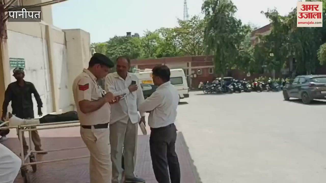 VIDEO : Two friends riding a bike died and one seriously injured after being hit by a Scorpio in Panipat