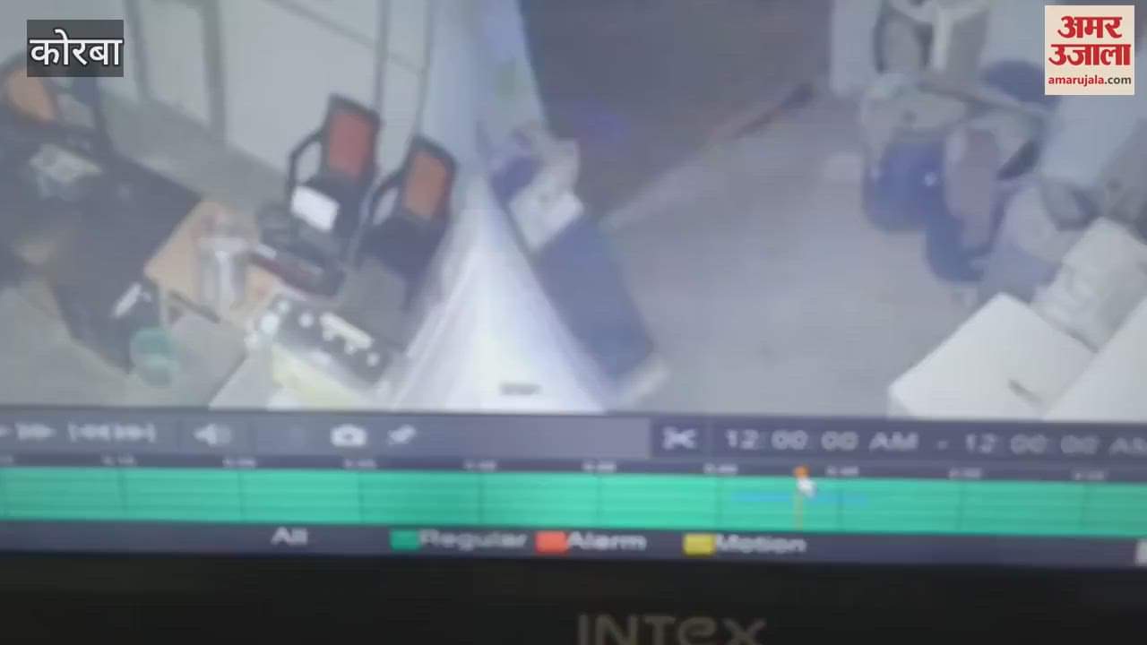 VIDEO : Theft in Choice Center in Korba,