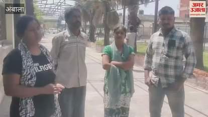 VIDEO : A 22-year-old youth committed suicide by hanging himself in Ambala