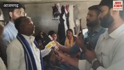 VIDEO : MP chandrashekhar Raavan enters case of death of Dalit youth in police station azamgarh
