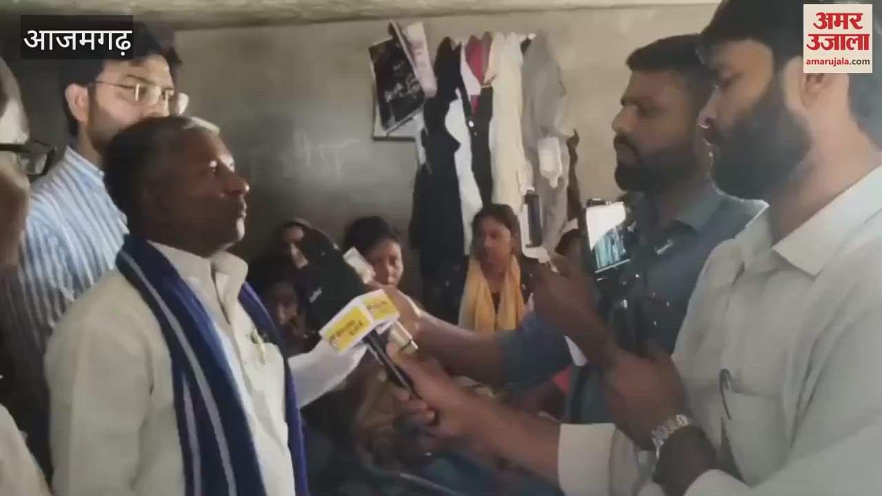 VIDEO : MP chandrashekhar Raavan enters case of death of Dalit youth in police station azamgarh