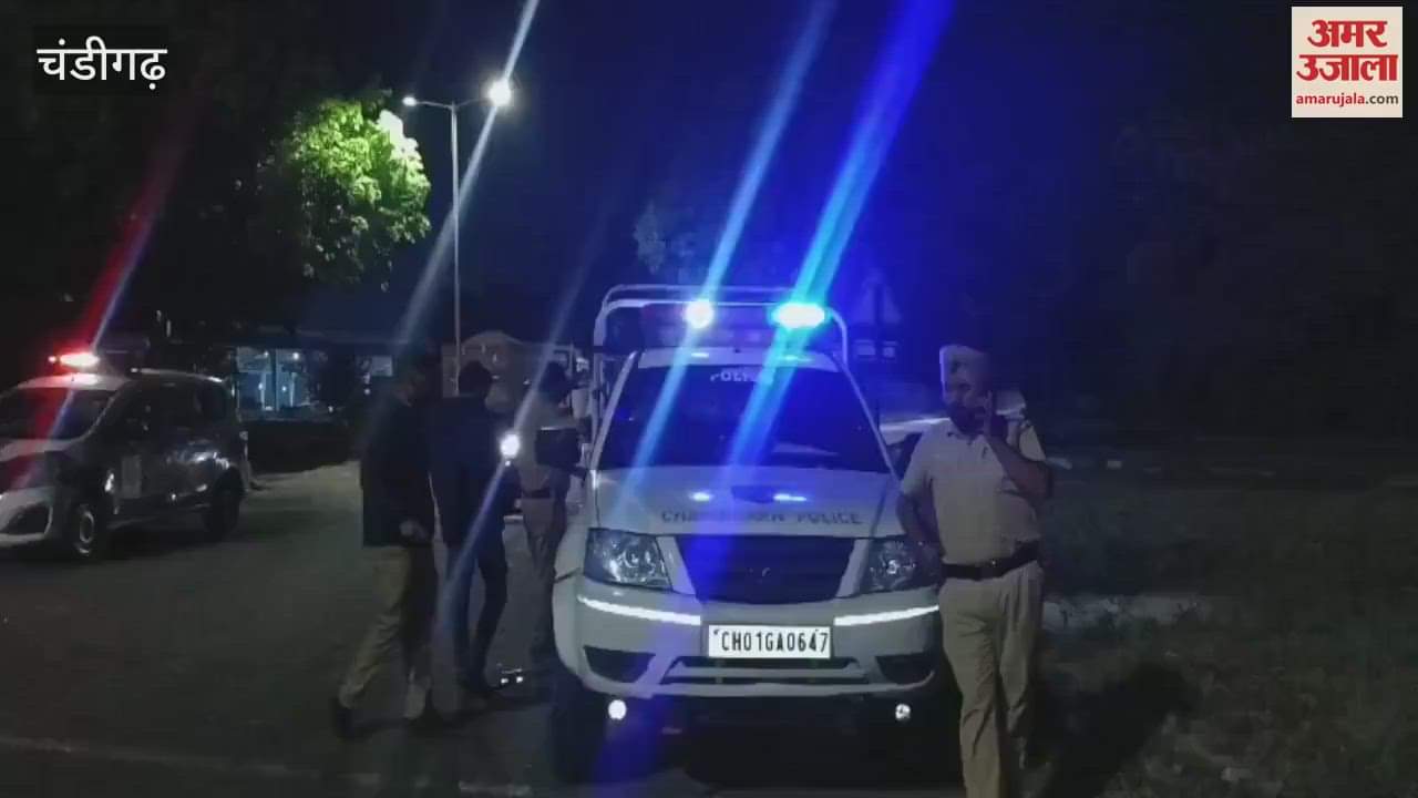 VIDEO : Accident in Chandigarh Bus full of passengers overturned, many injured