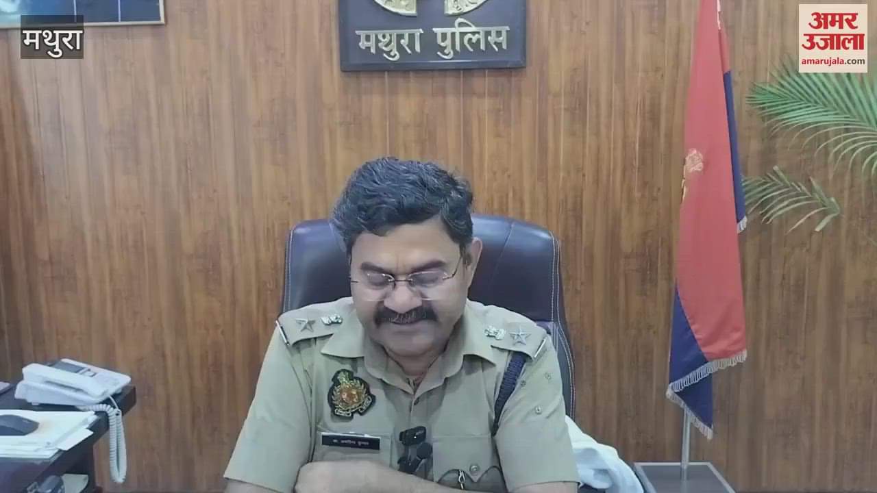 VIDEO : Lakhs of rupees stolen from Bankebihari temple in Vrindavan