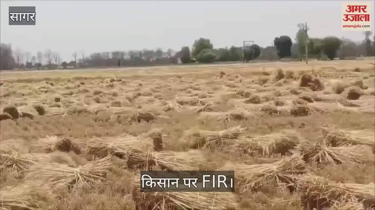 Burning stubble proved costly for the farmer; FIR lodged against him for arson