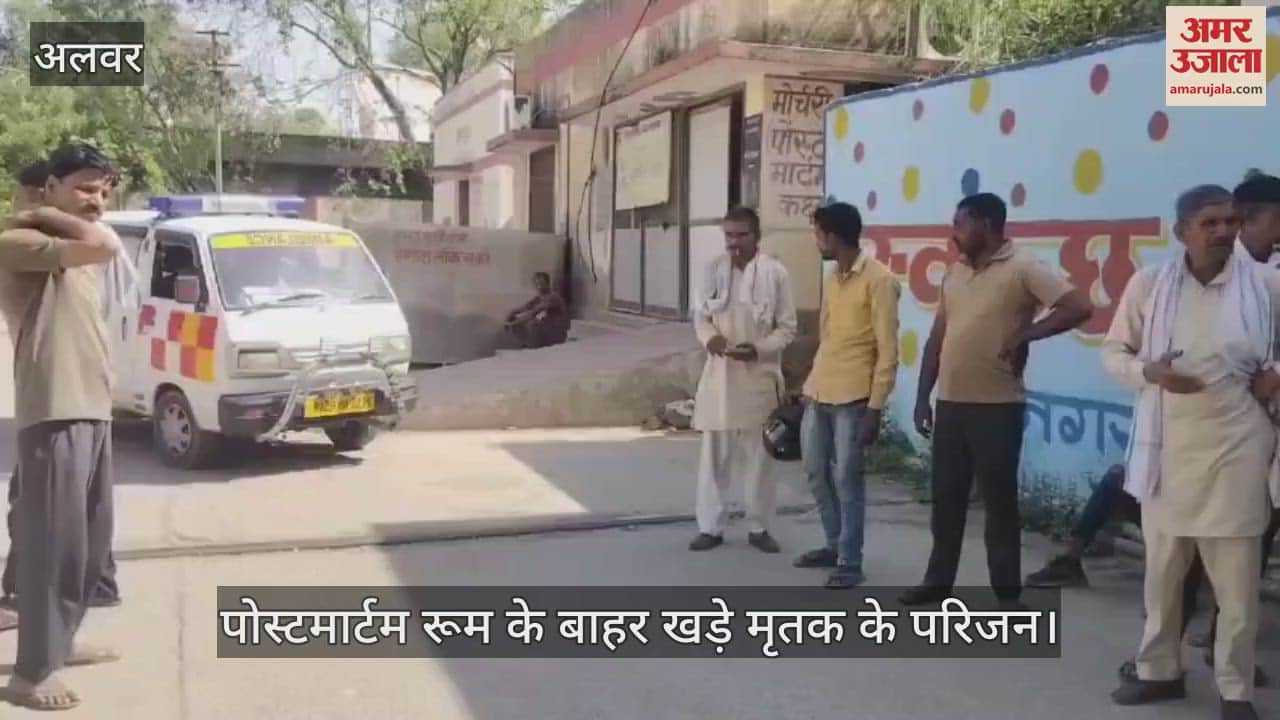 Alwar News: Drunk youth hanged himself, daughters lost their father, police investigating