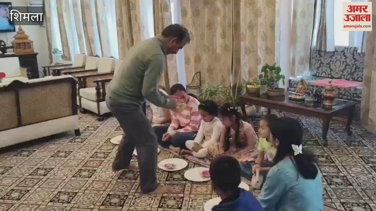 VIDEO : Chief Minister Sukhu performed Kanjak Puja at the official residence Oakover