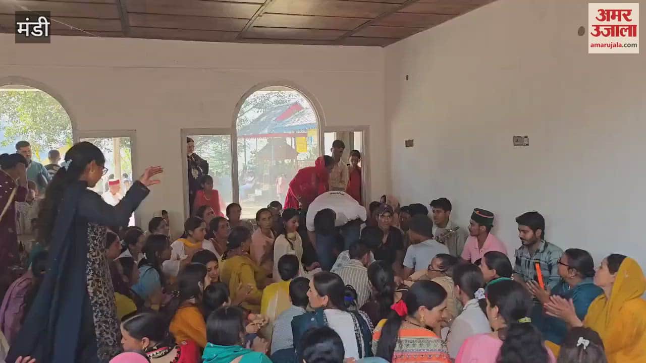 VIDEO : A grand event was organized on the auspicious occasion of Chaitra Navratri at Mata Baglamukhi Temple in Mandi