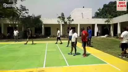 VIDEO : 450 players are showing their strength in the 12th Inter Utility Sports Meet at Vidyut Sadan, Hisar