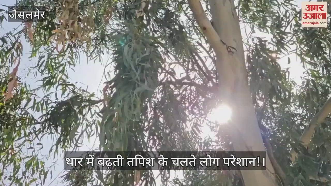 Severe heat strikes Barmer, state's highest temperature at 45.6 degree Celsius