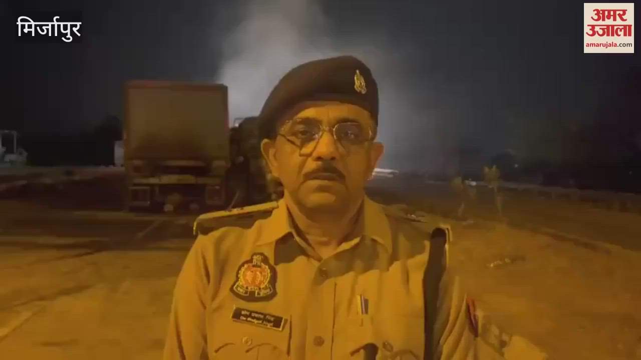 VIDEO : Dumper driver died in a horrific road accident on Mirzapur-Rewa highway