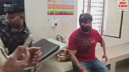 VIDEO : BJP councillor shot the municipal corporation driver, injuring him, people thrashed the accused councillor with sticks