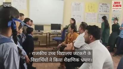 VIDEO : Students of Government High School Jatkari did an educational tour