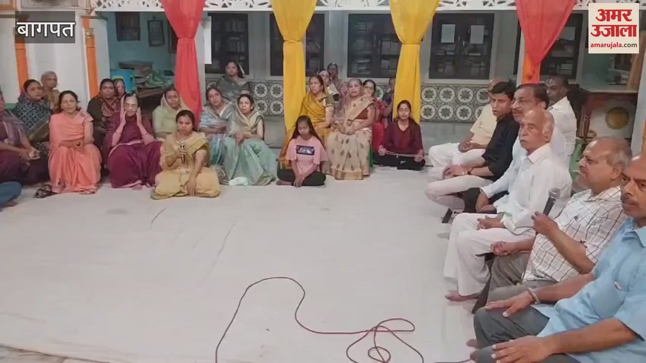 VIDEO : Namokar Mantrochcharan in digamber Jain mandir  baghpat