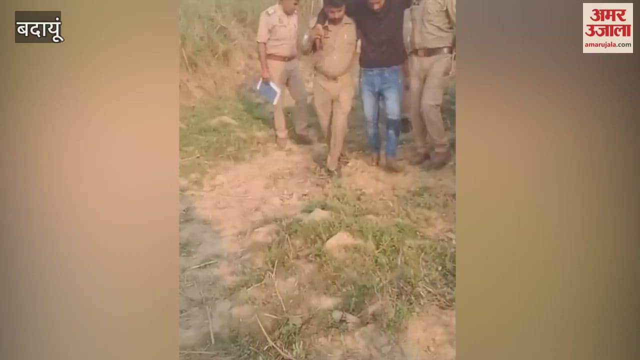 VIDEO : Accused of robbery arrested in encounter in Badaun