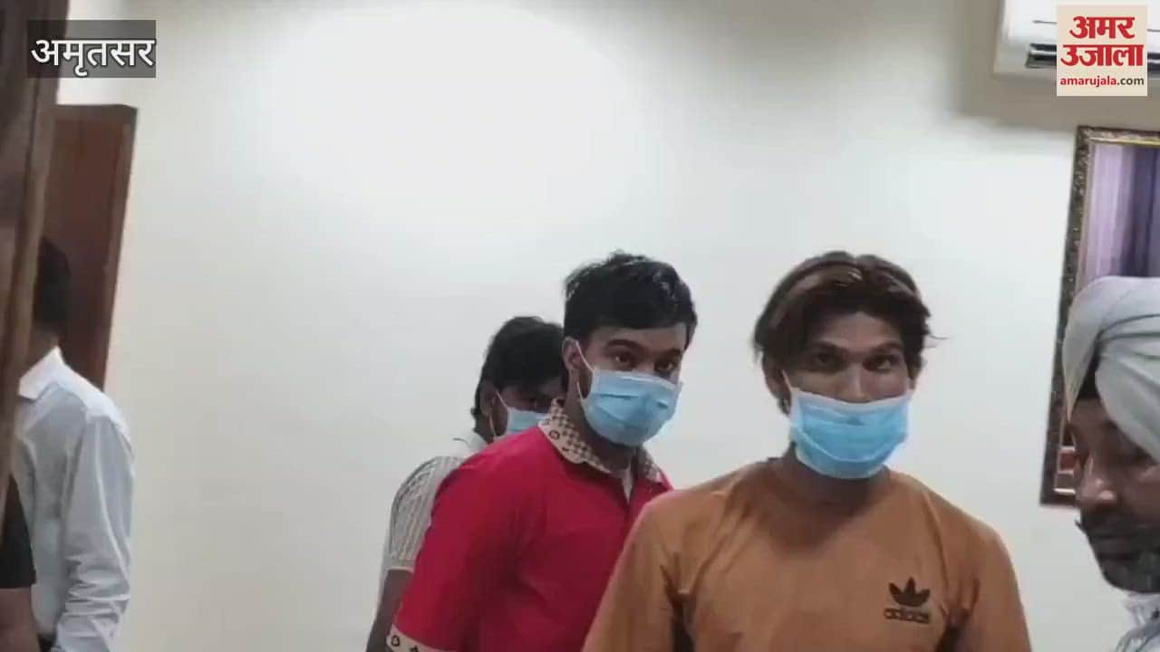 VIDEO : DRI officer among 8 others arrested with heroin in Amritsar
