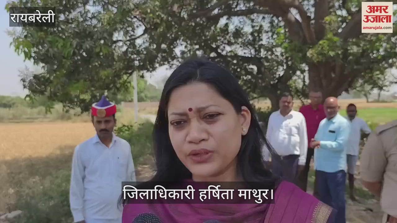 VIDEO : Raebareli: जिलाधिकारी ने क्रॉप कटिंग करा गेहूं की उत्पादकता देखी