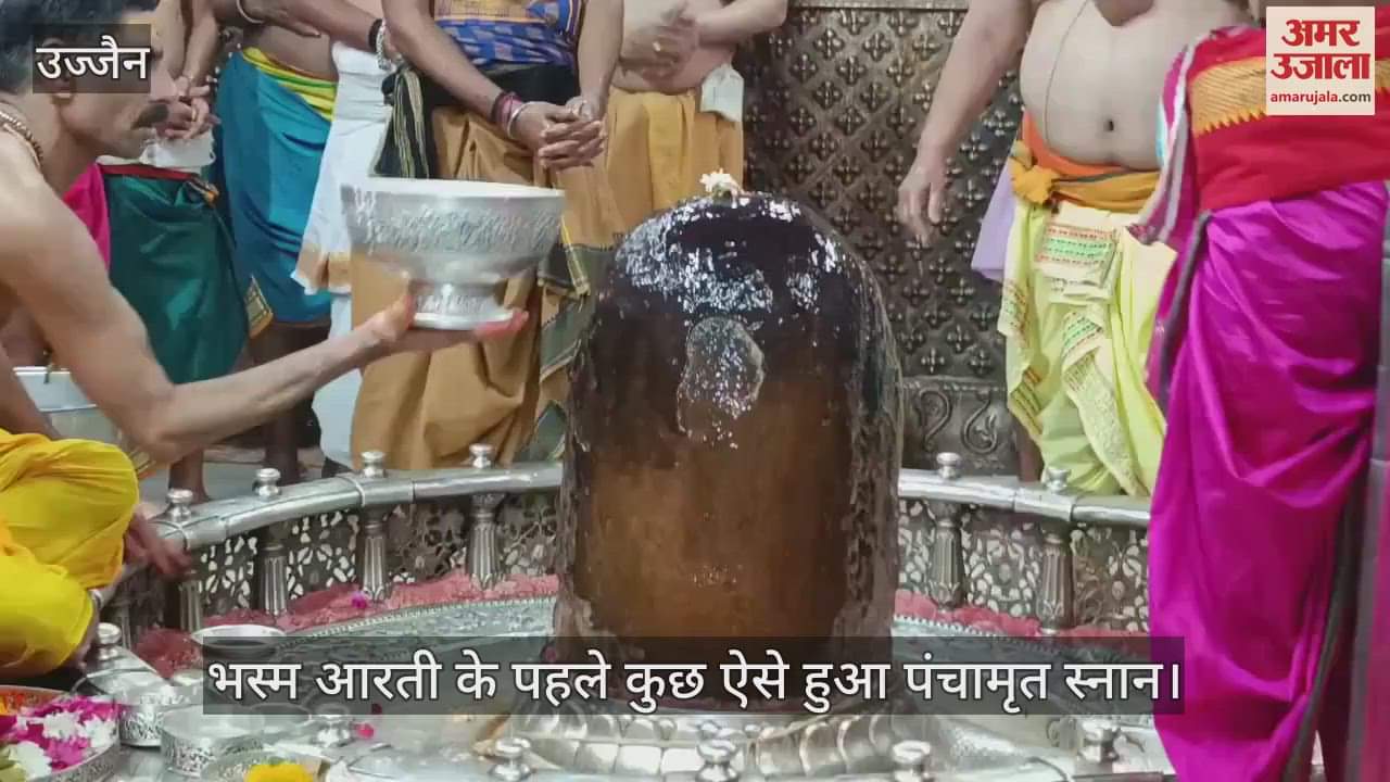 Ujjain Mahakal: Baba Mahakal gave darshan to the devotees during Bhasma Aarti
