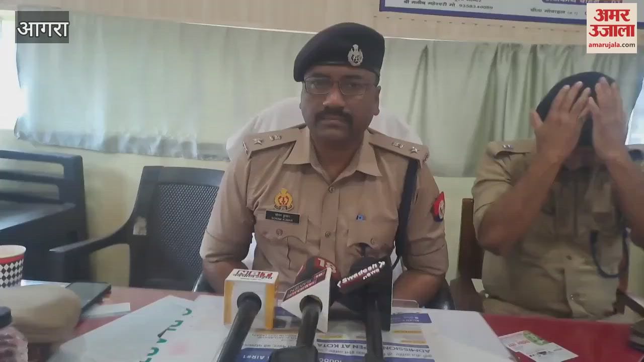 VIDEO : Objectionable material found inside a religious place in Agra