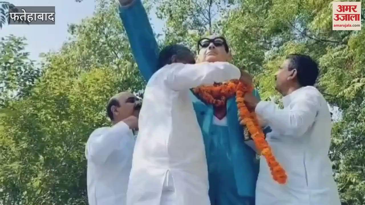 VIDEO : फतेहाबाद में मनाई गई आंबेडकर जयंती