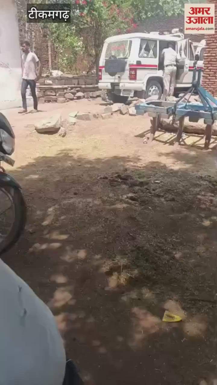 Tikamgarh: A person sleeping on a platform was first attacked with an axe, then shot dead