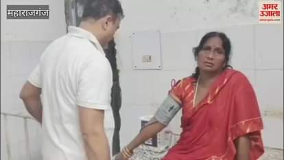 VIDEO : Prasad seller beat up woman, daughters and grandson in Lehra temple, injured