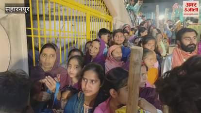 VIDEO : Saharanpur: Crowd gathers to seek blessings of Babaji